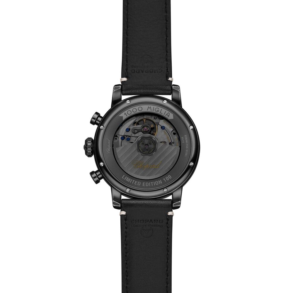 Chopard Mille Miglia Classic Patina 40.5mm Dial Black Leather Strap Watch