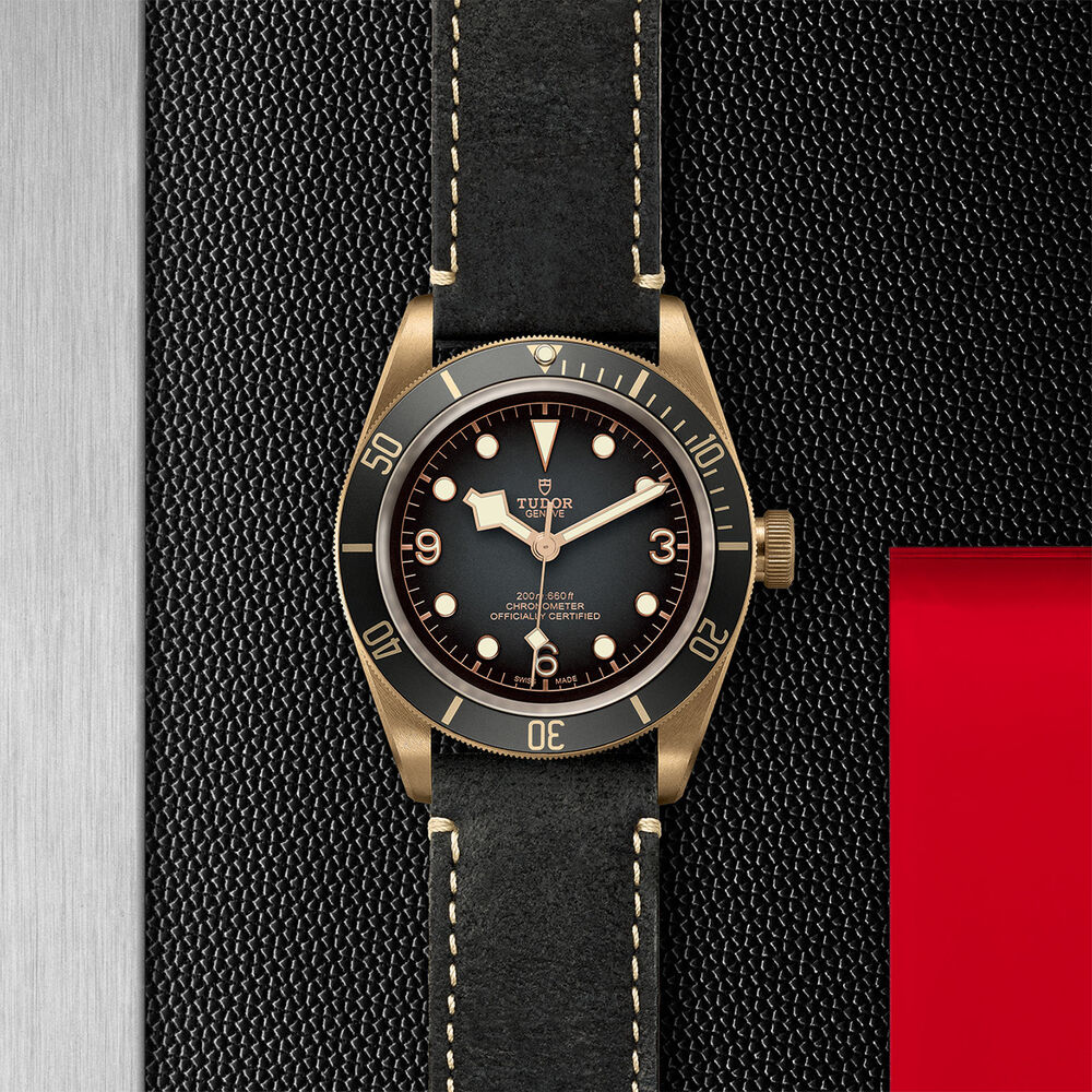Pre-Owned TUDOR Black Bay Bronze Swiss Dive 43mm Mens Watch image number 3