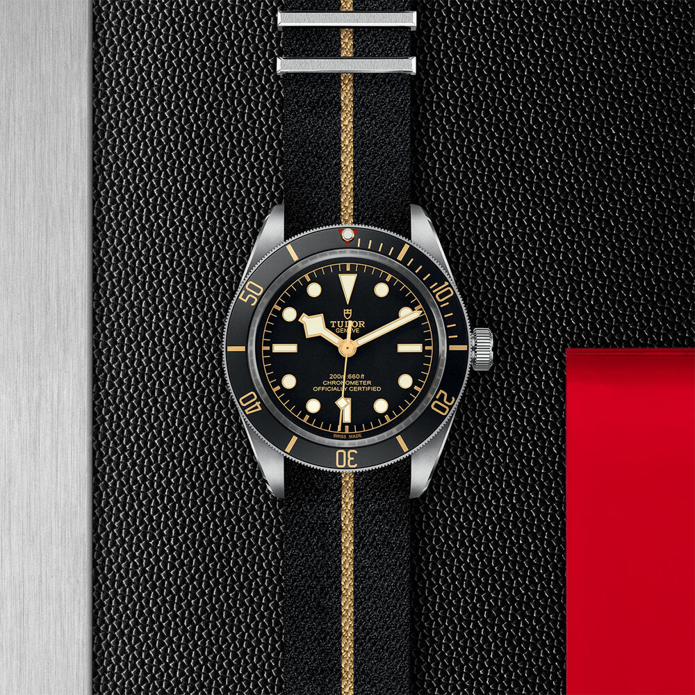 TUDOR Black Bay Fifty-Eight Striped Fabric 39mm Men's Watch image number 3