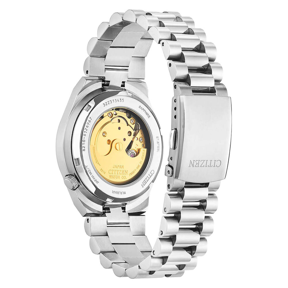 Citizen Tsuyosa 40mm Yellow Dial Steel Case Bracelet Watch