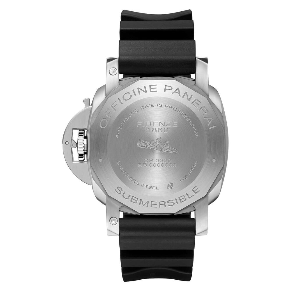 Panerai Submersible 42mm Black Dial Strap Watch image number 1