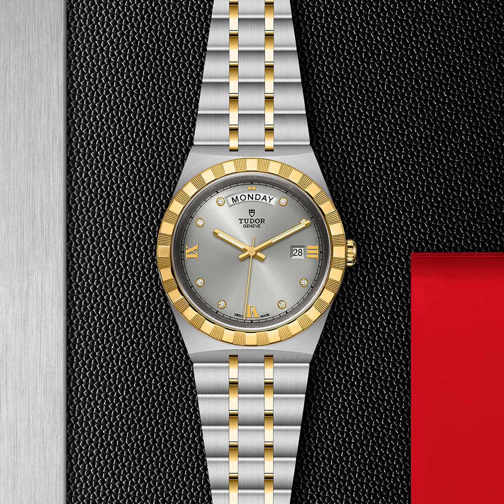 TUDOR Royal 41mm Silver Dial Bracelet Watch image number 3