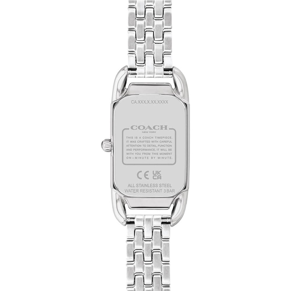 Coach Cadie 29mm White Dial Stainless Steel Bracelet Watch