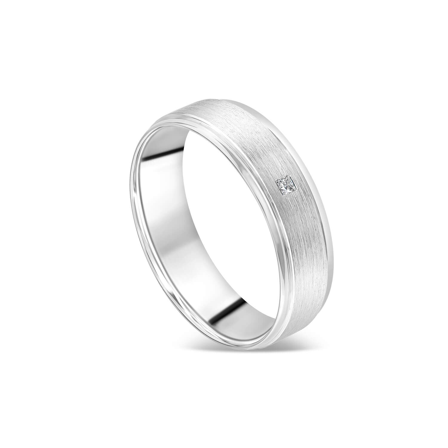 Mens platinum hotsell wedding band