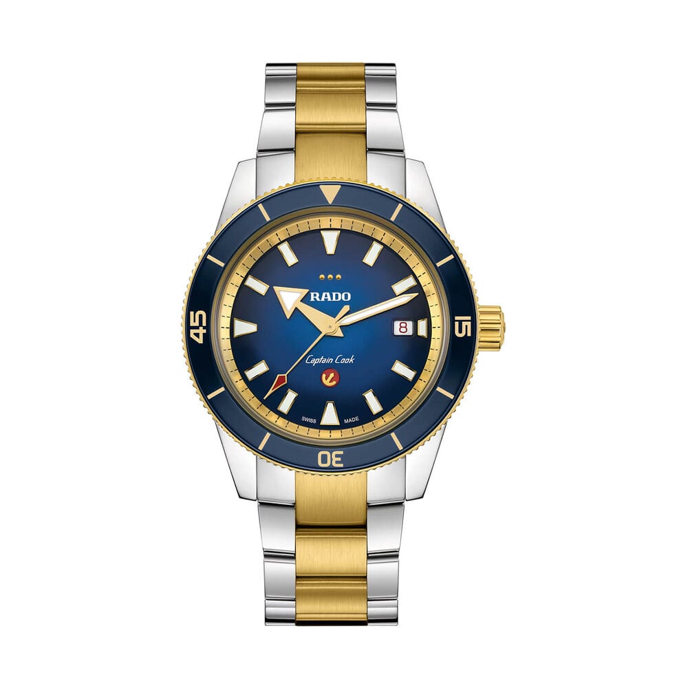 Rado Captain Cook x European Cricket Special Edition 42mm Blue Dial Watch