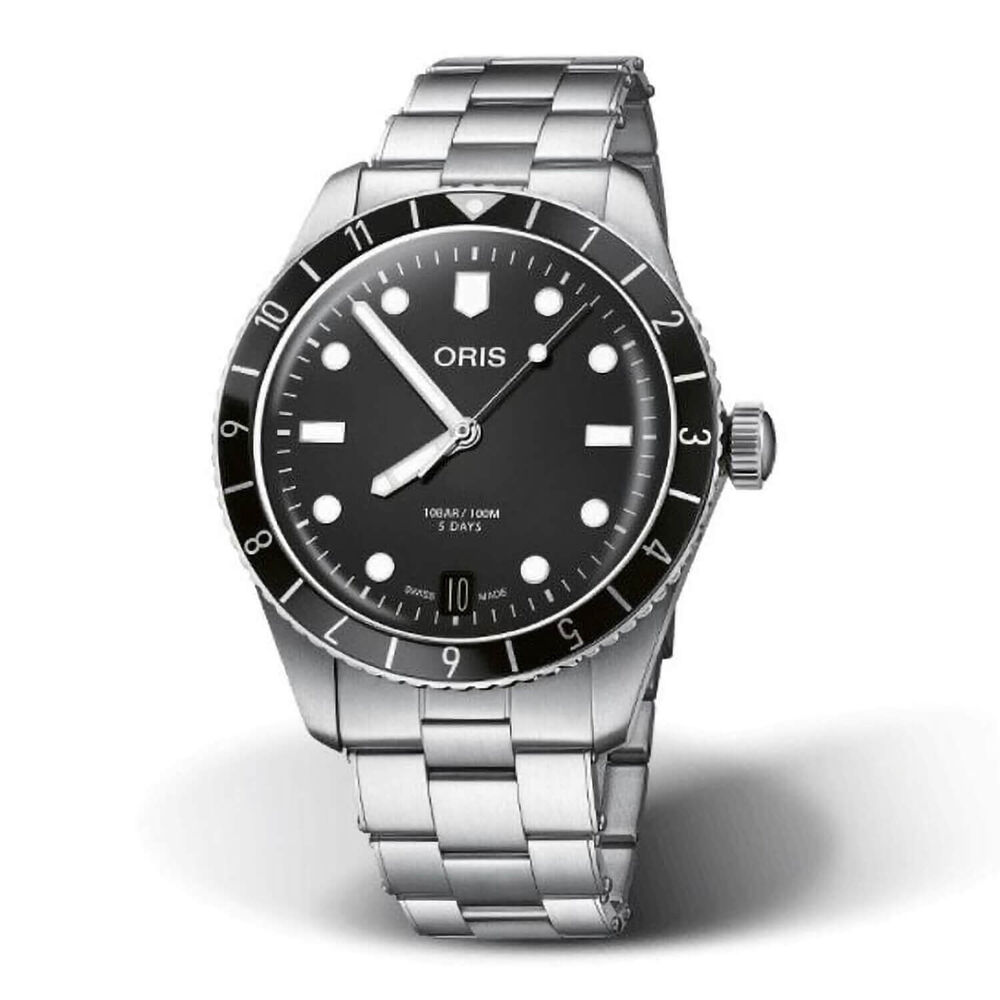 Oris Divers 65 40mm Black Dial Bracelet Watch