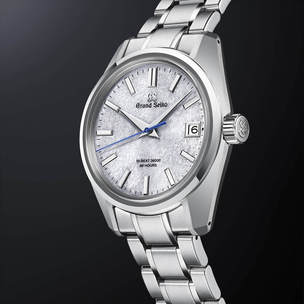 Grand Seiko Heritage Snowscape Hi Beat 44gs 40mm Light Blue Dial Watch image number 1