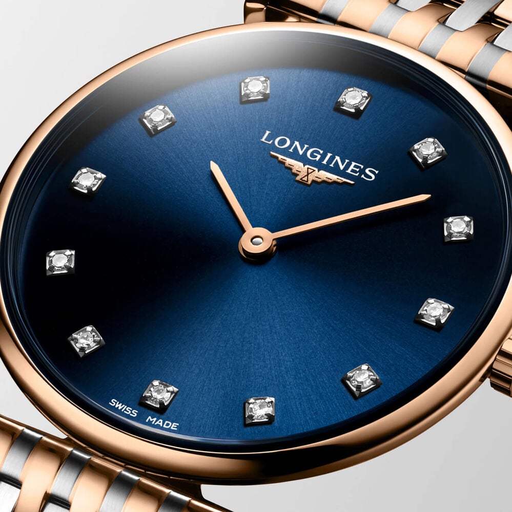 Longines La Grande Classique de Longines 29mm Blue Dial Two Tone Stainless Steel Bracelet Watch image number 1
