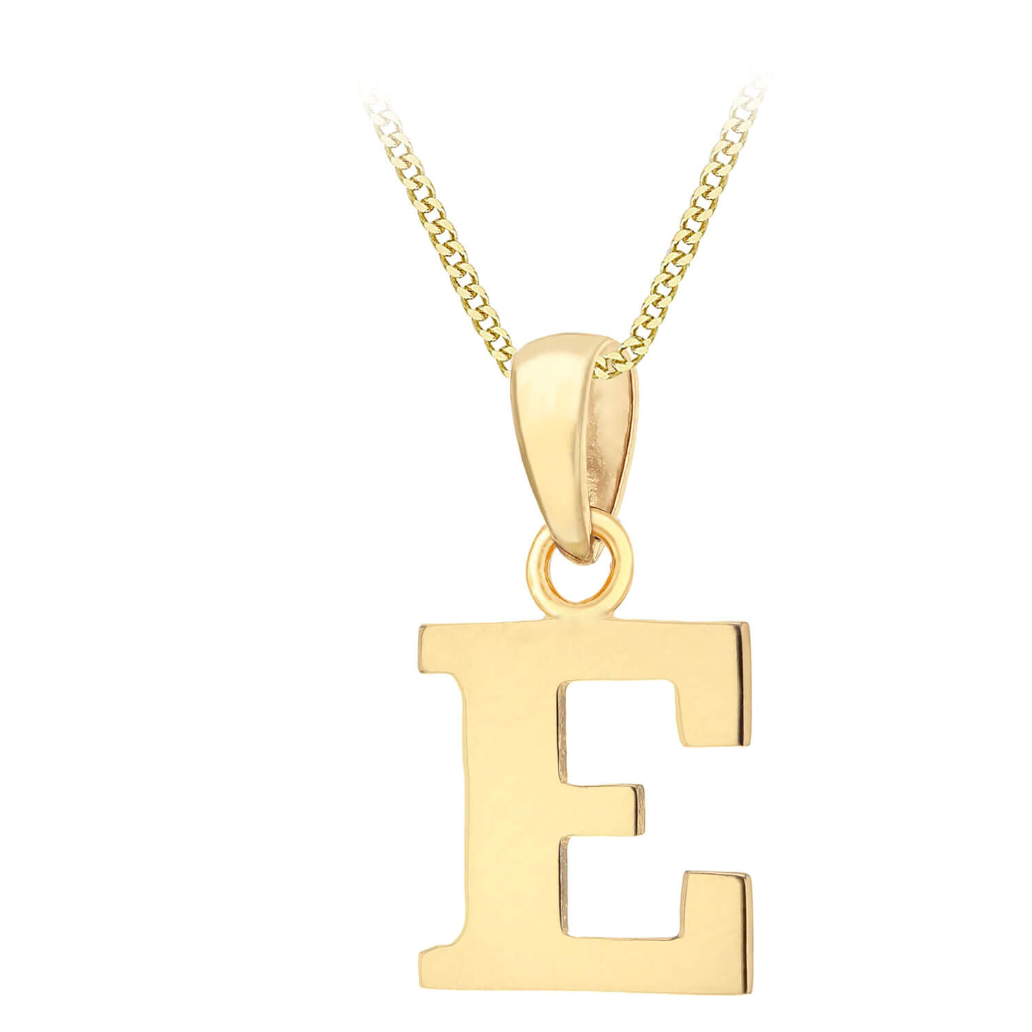 Uppercase Letter Necklace - E for Women | Jennifer Meyer
