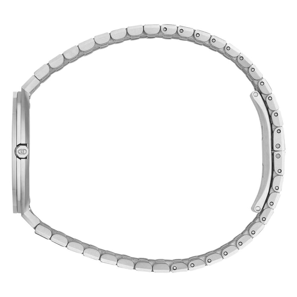 GUCCI 25H 30mm White Dial Steel Case Bracelet Watch image number 2