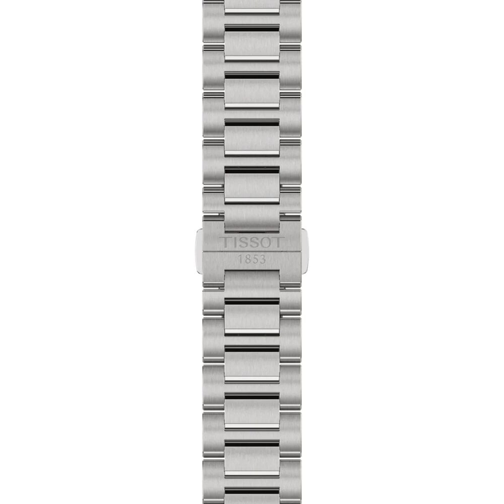 Tissot PRC 100 Solar 39mm Blue Dial Stainless Steel Bracelet Watch image number 3