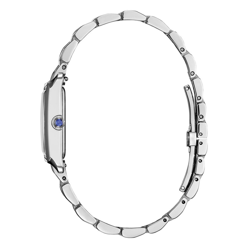 Citizen Eco-Drive L Bianca 32x19mm Mother of Pearl Dial Steel Bracelet Watch image number 1