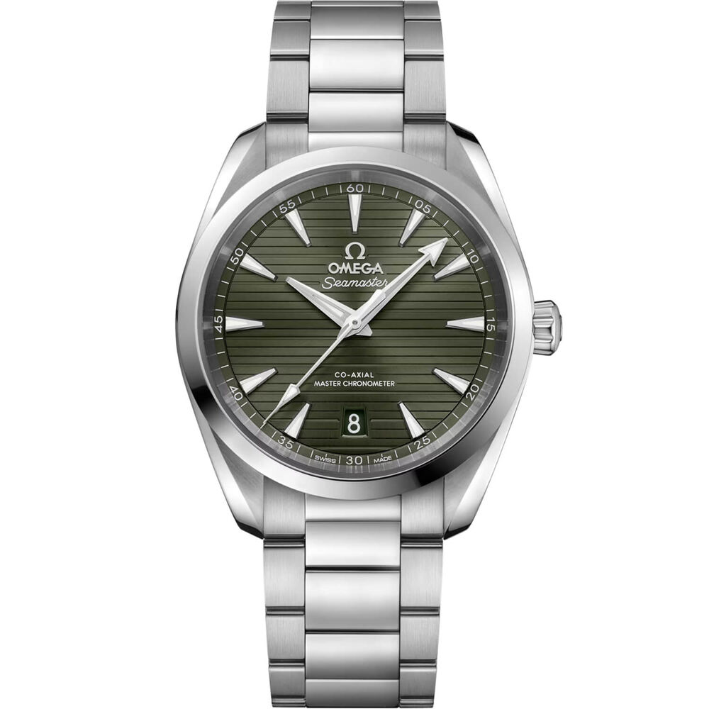 OMEGA Seamaster Aqua Terra 150M 38mm Green Dial Steel Bracelet Watch