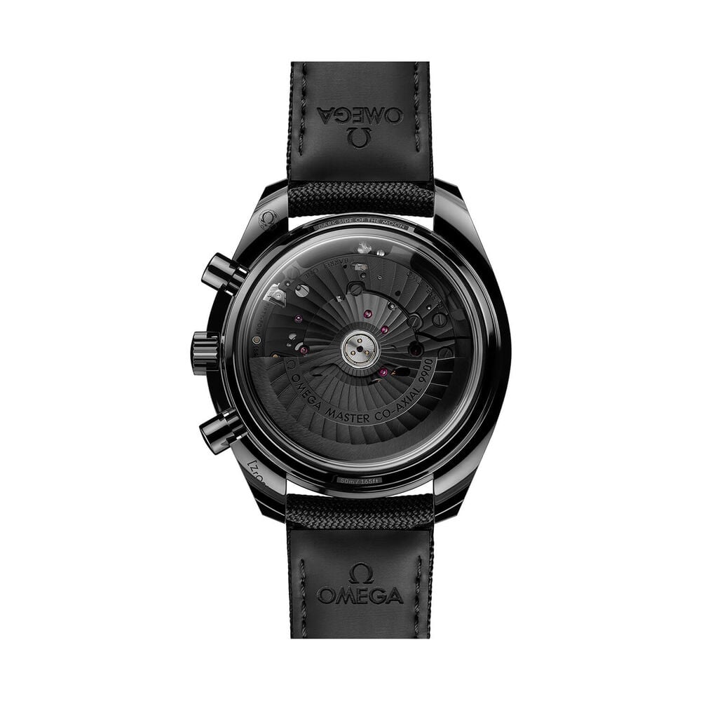 OMEGA Speedmaster Dark Side of The Moon 44.25mm Black Dial Rubber Strap Watch