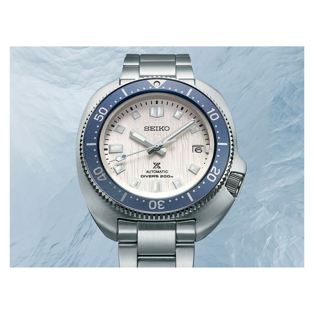 Seiko Prospex Glacier  'Save the Ocean' 1970 Re-Interpretation 42.7mm Watch