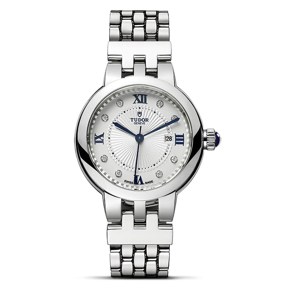 TUDOR Clair de Rose 30mm White Dial with Diamond Ladies Watch