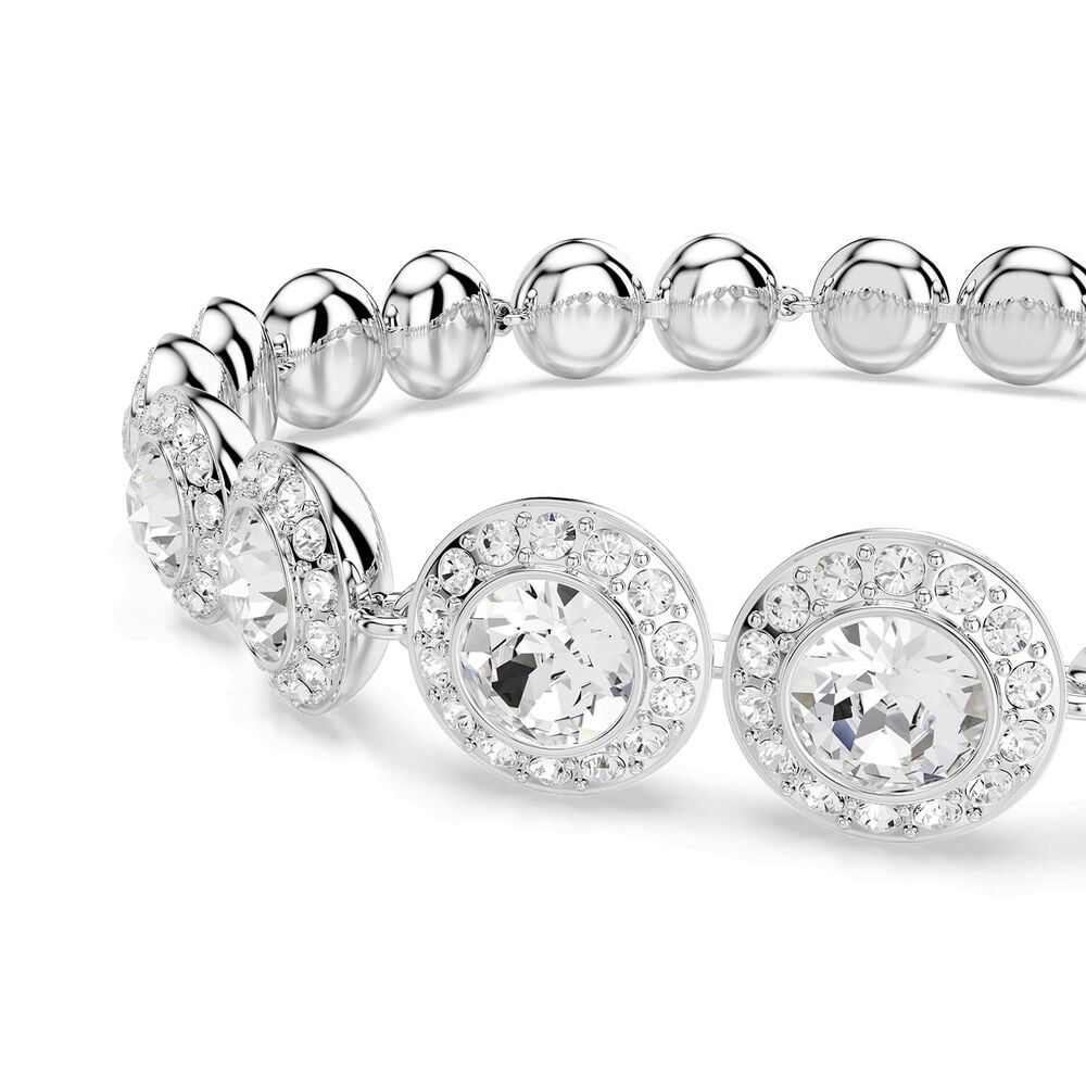 Swarovski Una Angelic Crystals Rhodium Plated Set