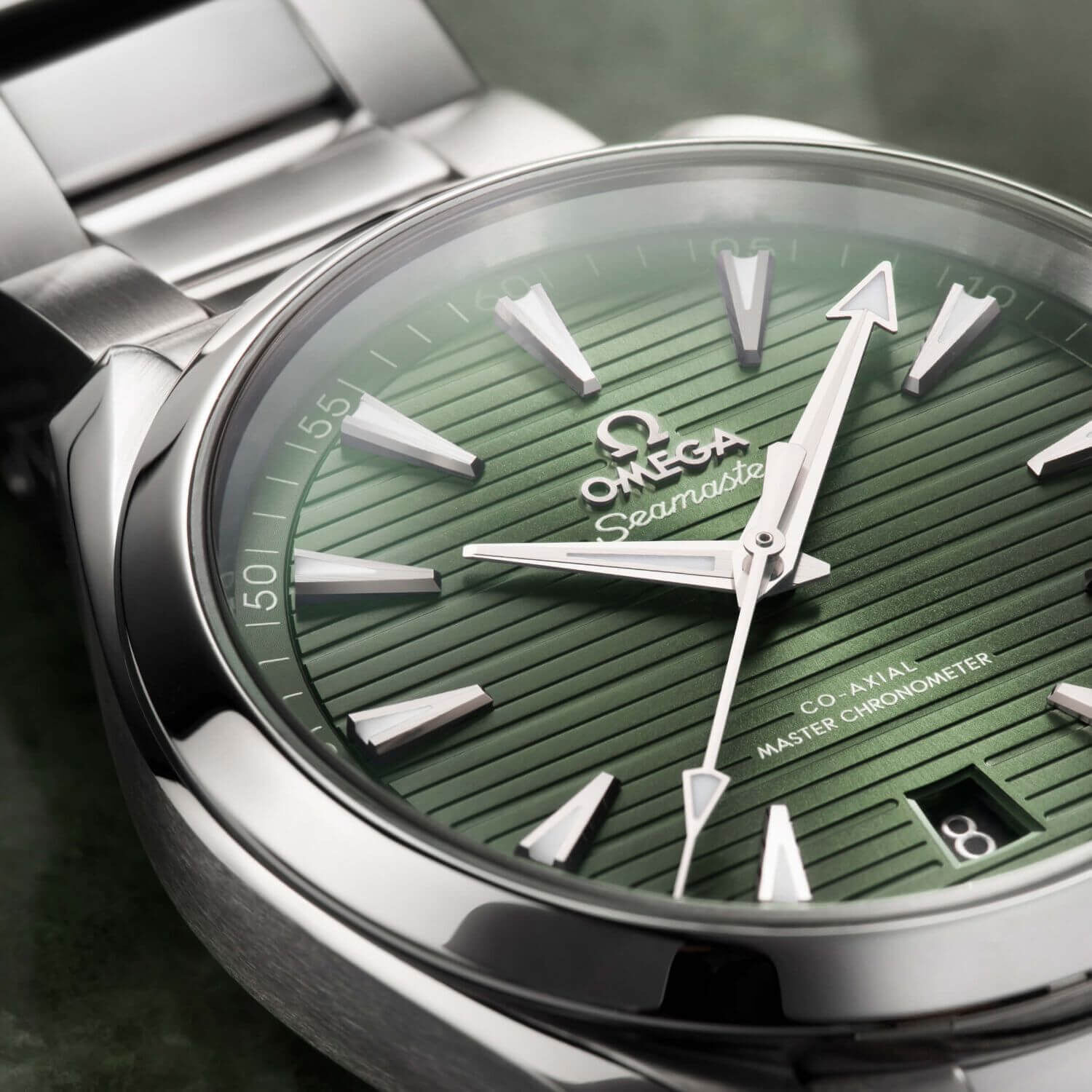 Omega aqua cheap terra 41mm green