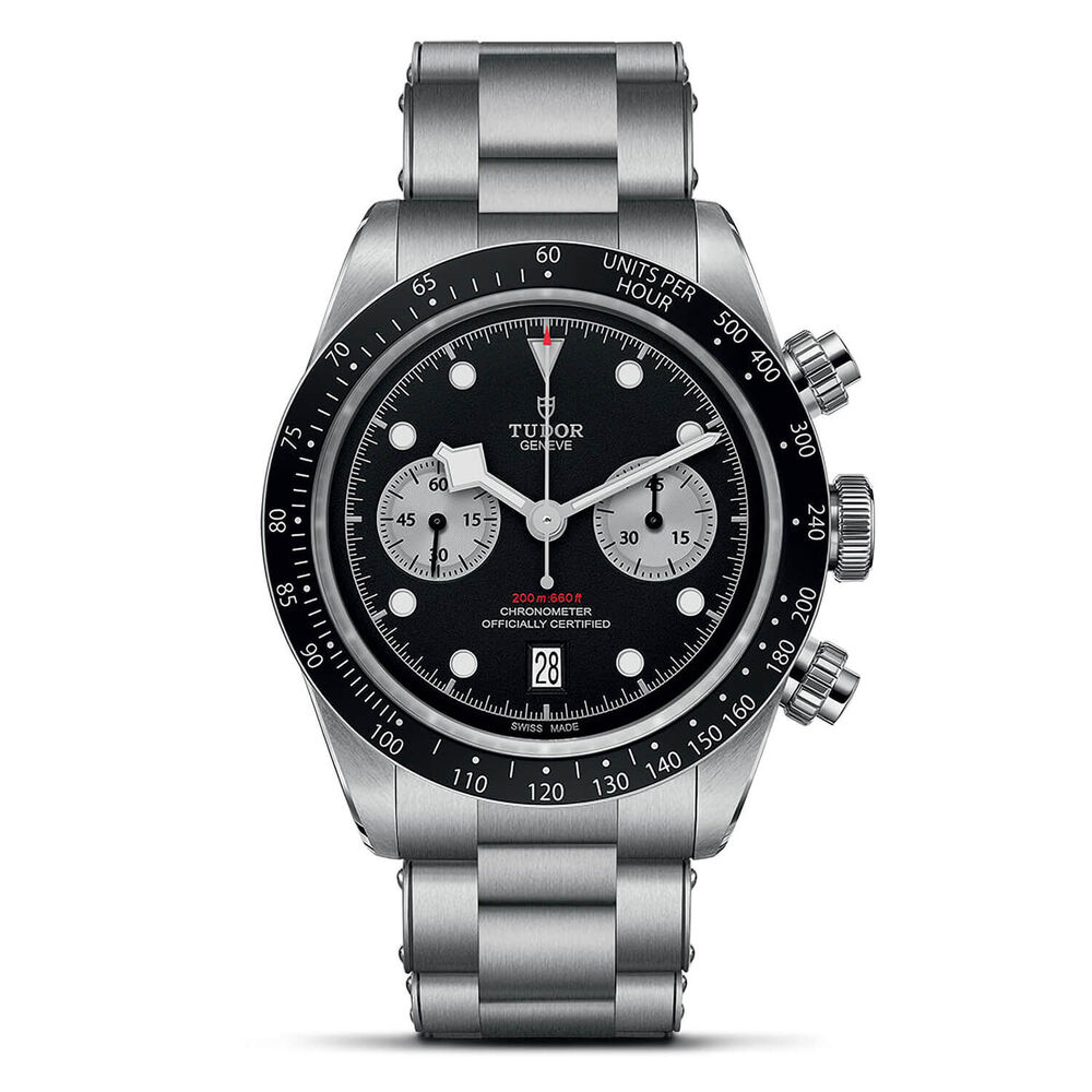TUDOR Black Bay 41mm Chronograph  Black Dial 41mm Mens Watch