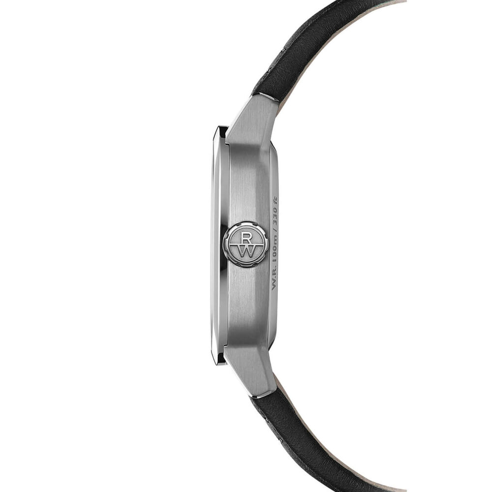 Raymond Weil Freelancer 40mm Blue Dial Black Leather Strap Watch