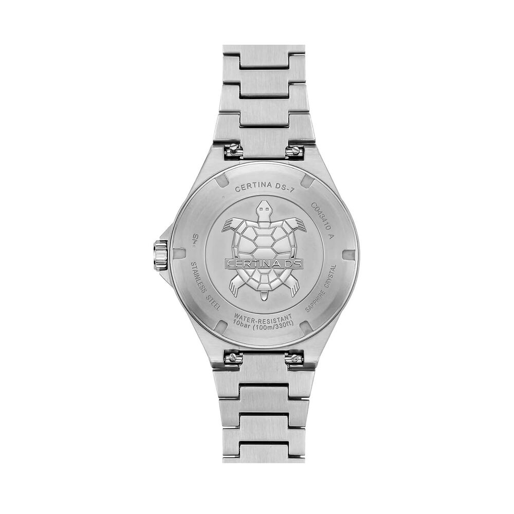 Certina DS-7 Quartz 39mm Green Dial Stainless Steel Bracelet Watch image number 2
