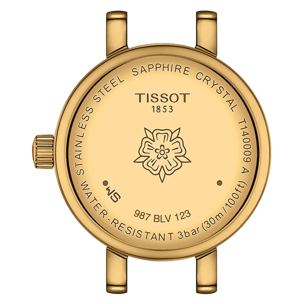 Tissot Lovely Round 19.5mm Green Dial & Strap Faceted Glass Watch image number 1