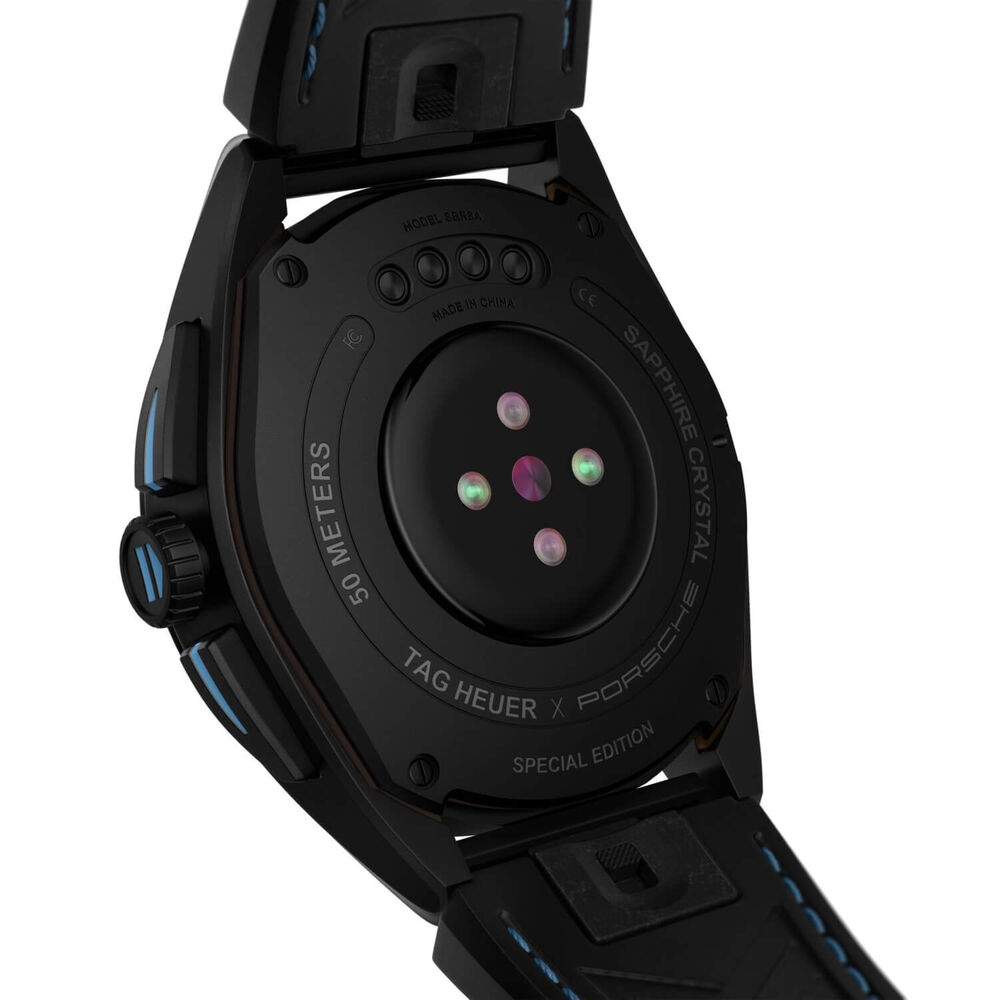 TAG Heuer Connected Calibre E4 Porsche Edition 45mm Black Dial Watch image number 4