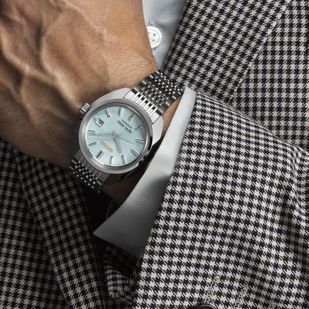 King Seiko &lsquo;Rising Dragon&rsquo; 100th Anniversary of Seiko 6L LE 39.4mm Dial Steel Bracelet Watch image number 7