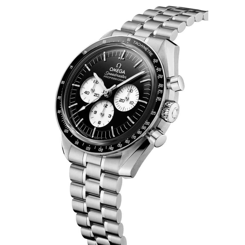 OMEGA Speedmaster Moonwatch Professional 42mm Black Dial Steel Bracelet Watch