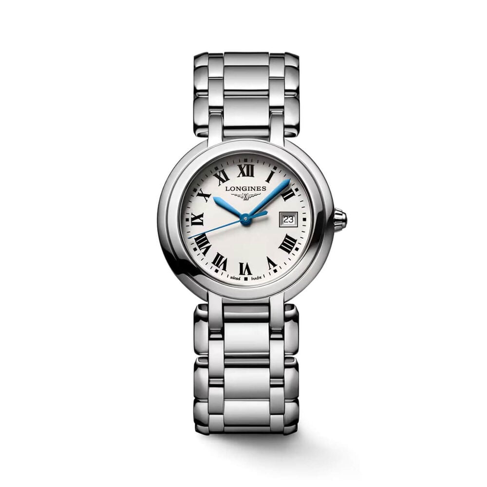 Longines Primaluna 30mm Silver Dial Stainless Steel Bracelet Watch image number 0