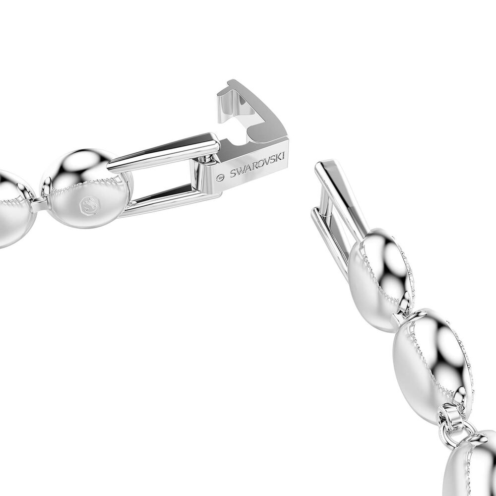 Swarovski Una Angelic Round Crystals Rhodium Plated Bracelet