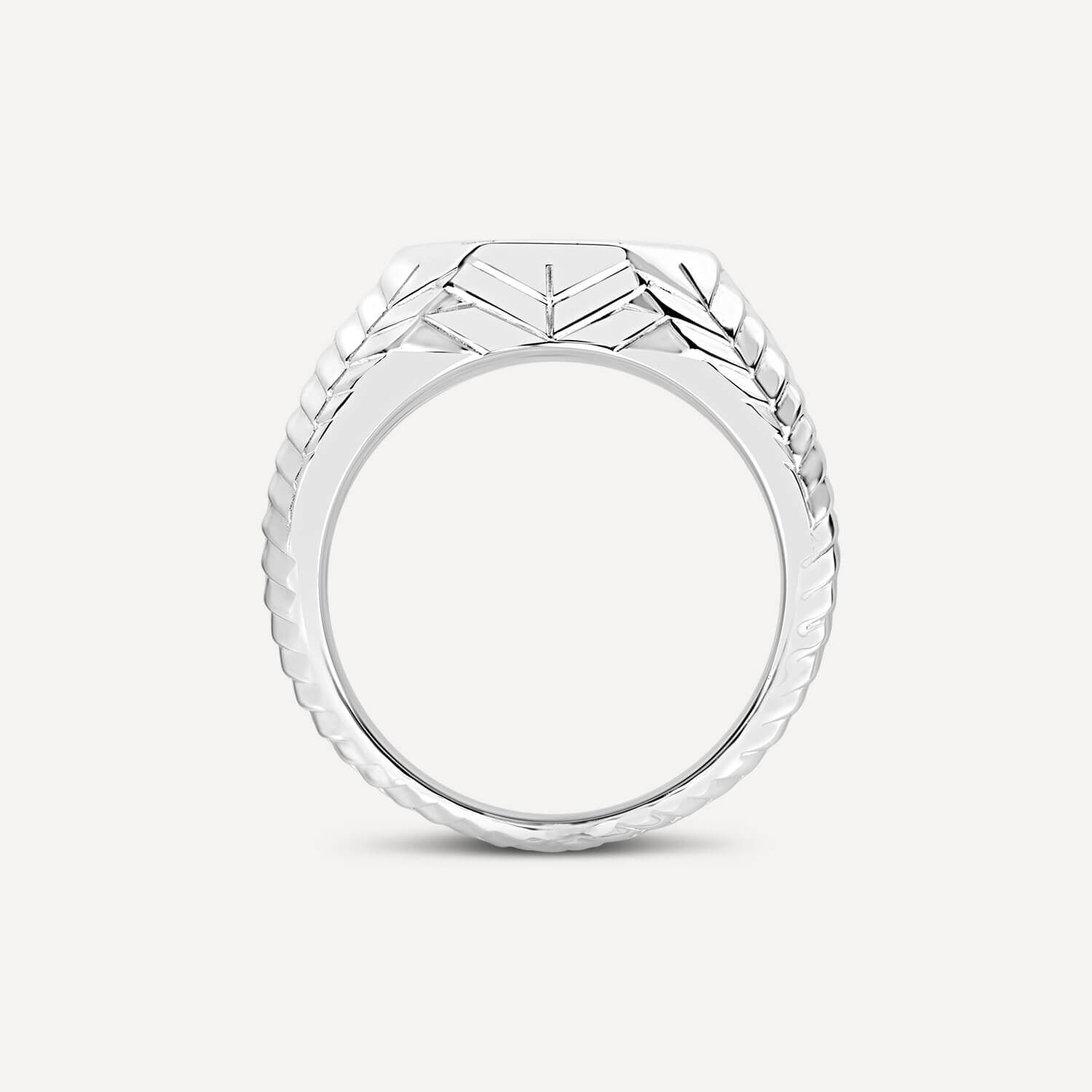 Signature octagon signet
