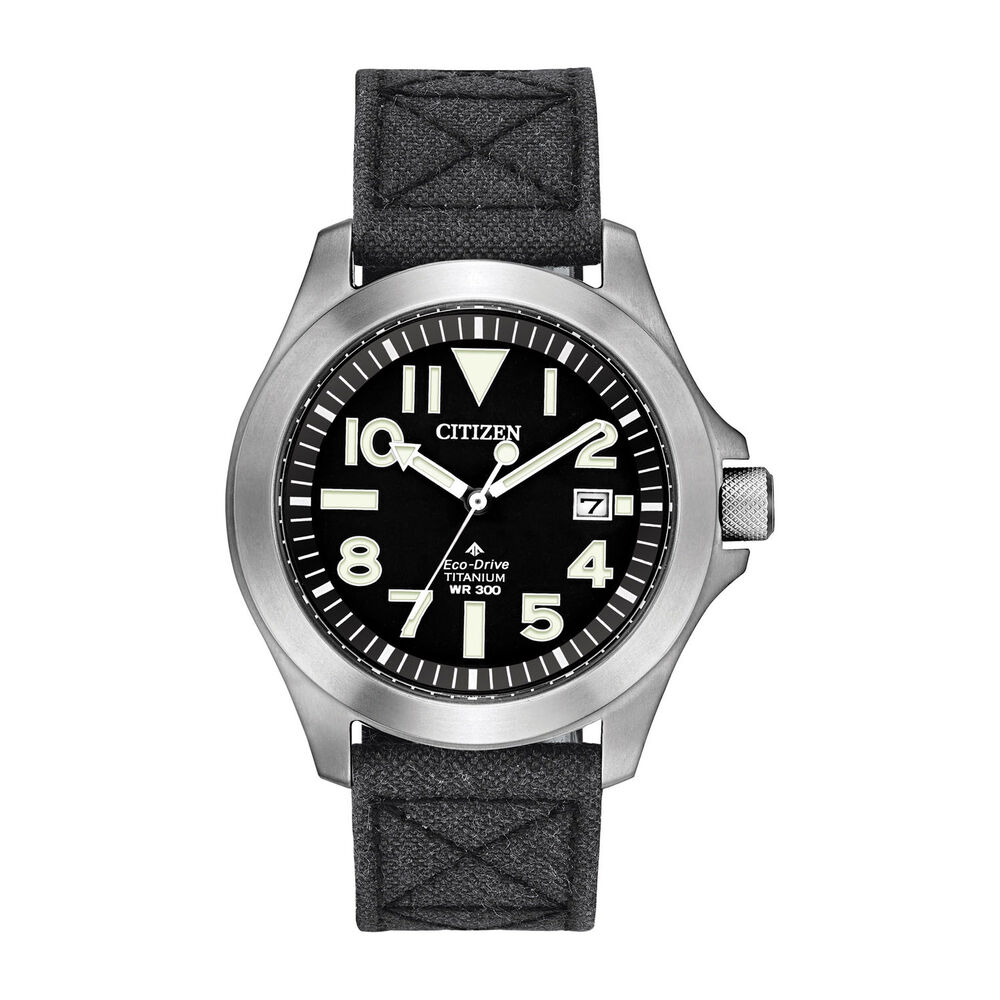 Citizen Eco-Drive Super Tough Titanium and Kevlar Men's Watch image number 0