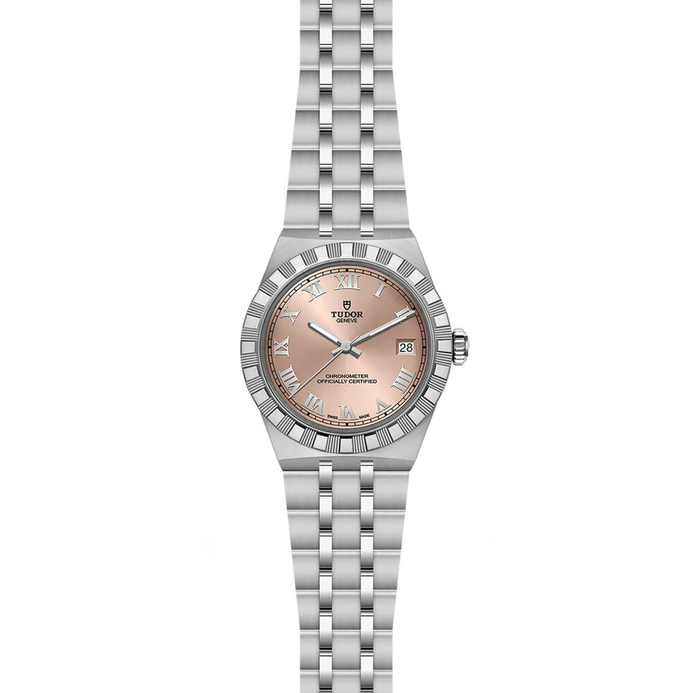 TUDOR Royal 36mm Salmon Dial Stainless Steel Bracelet Watch