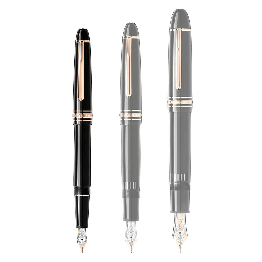 Montblanc Meisterstück Rose Gold Coated Fountain Pen image number 3