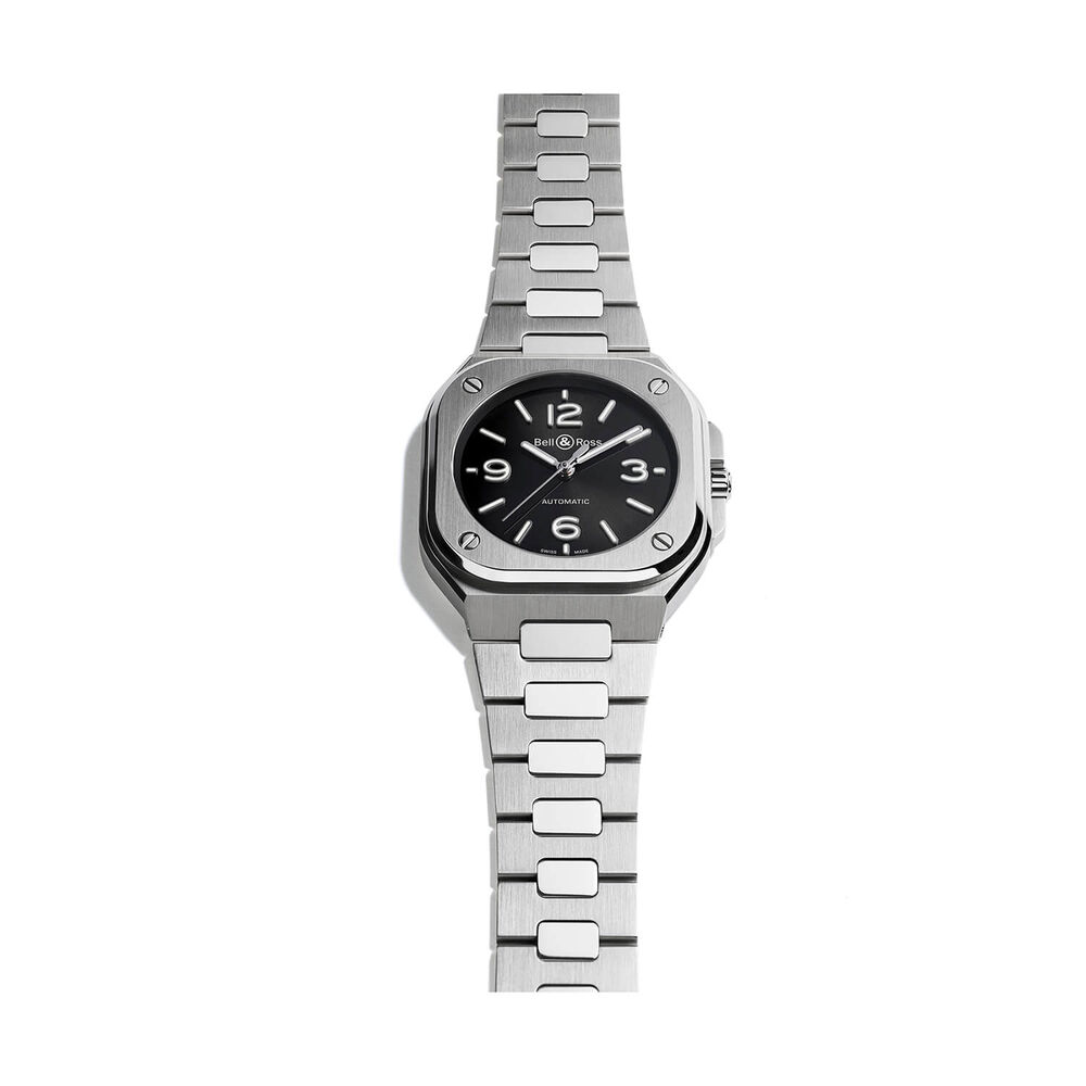 Bell & Ross BR-05 36mm Black Dial Stainless Steel Bracelet Watch image number 2