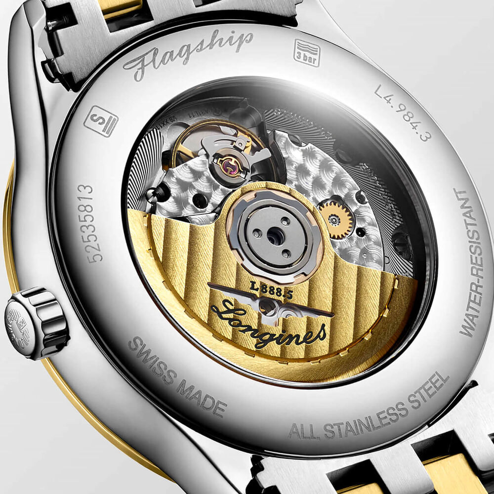 Longines Elegance Flagship Classic 30mm Dial Gold PVD Steel Bracelet Watch image number 3