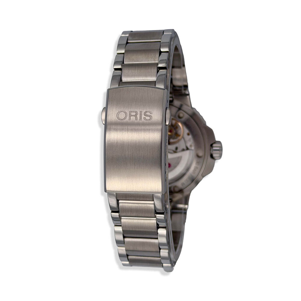 Pre-Owned Oris Aquis 43.5mm Calibre 400 Blue Dial Bezel Steel Bracelet Watch