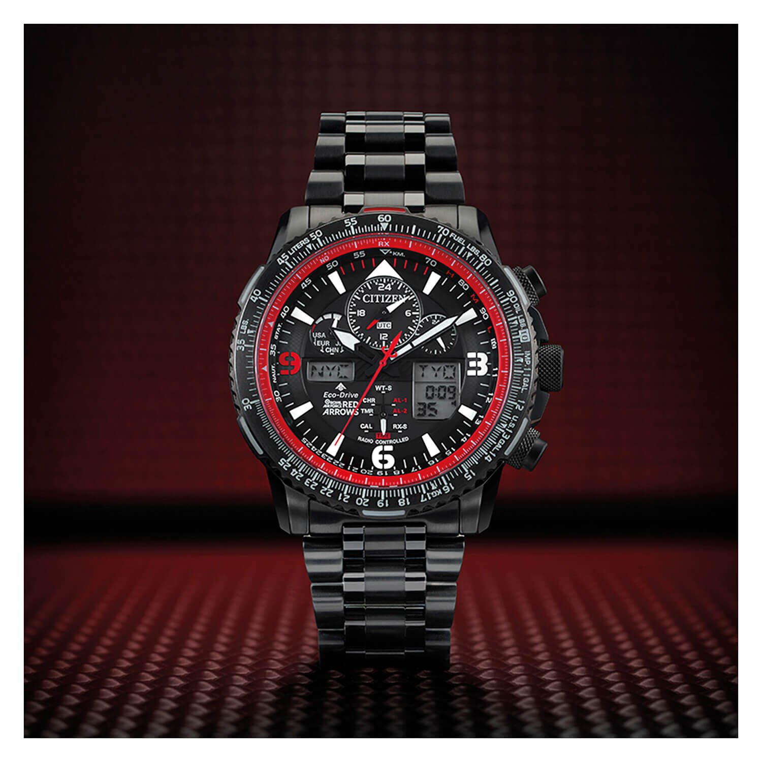 Citizen Eco Drive Limited Edition Red Arrows Skyhawk Watch