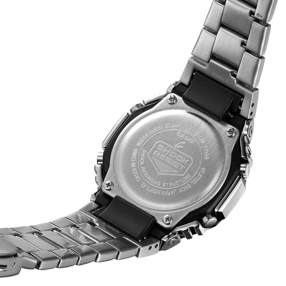 G-SHOCK G-STEEL 49.3mm Navy Blue Dial Stainless Steel Bracelet Watch image number 5