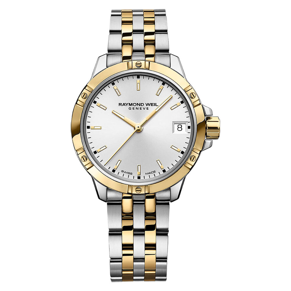 Raymond Weil Tango Classic 30mm White Dial Two-Tone Steel Bracelet Watch image number 0
