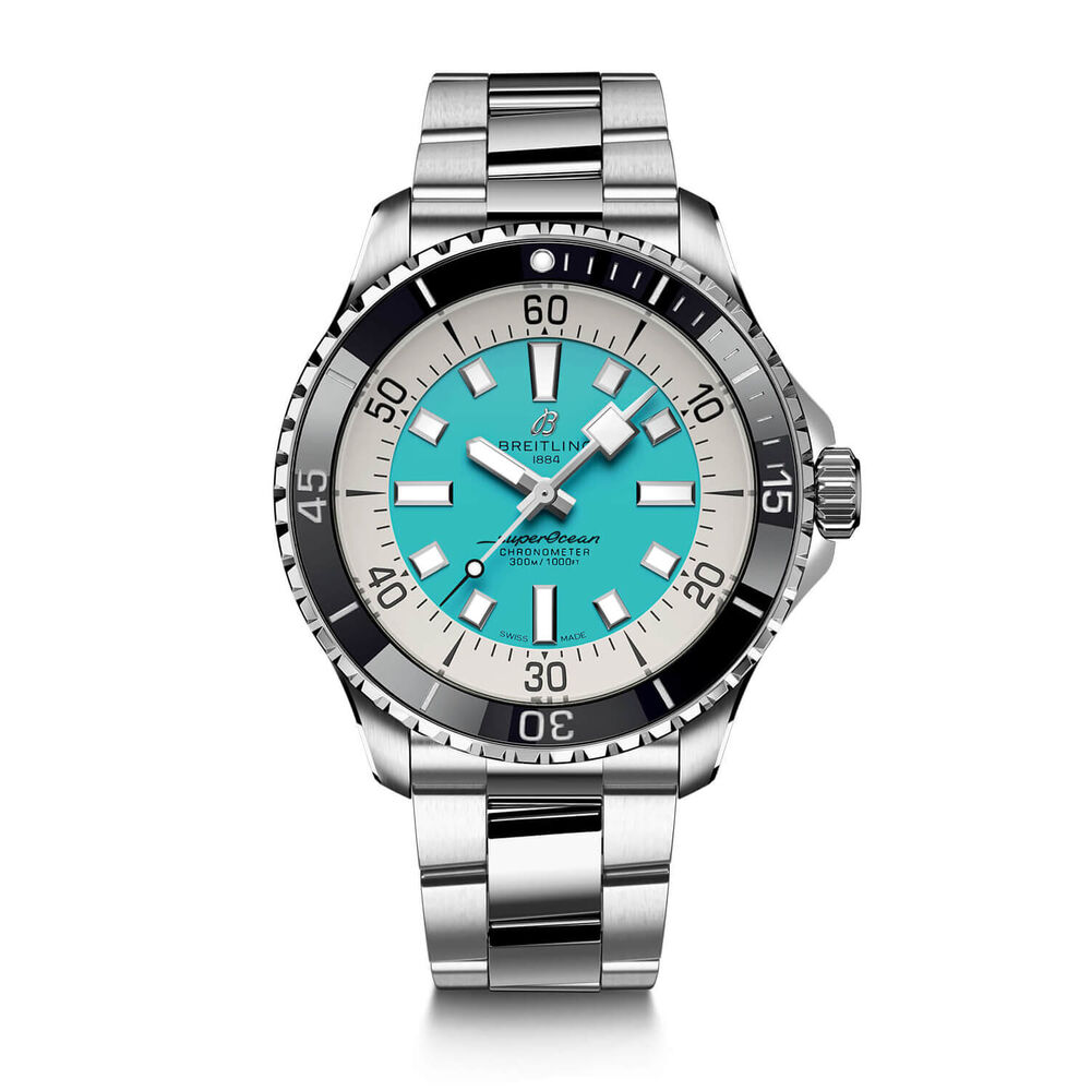 Breitling Superocean Automatic 44 Blue Dial Bracelet Watch