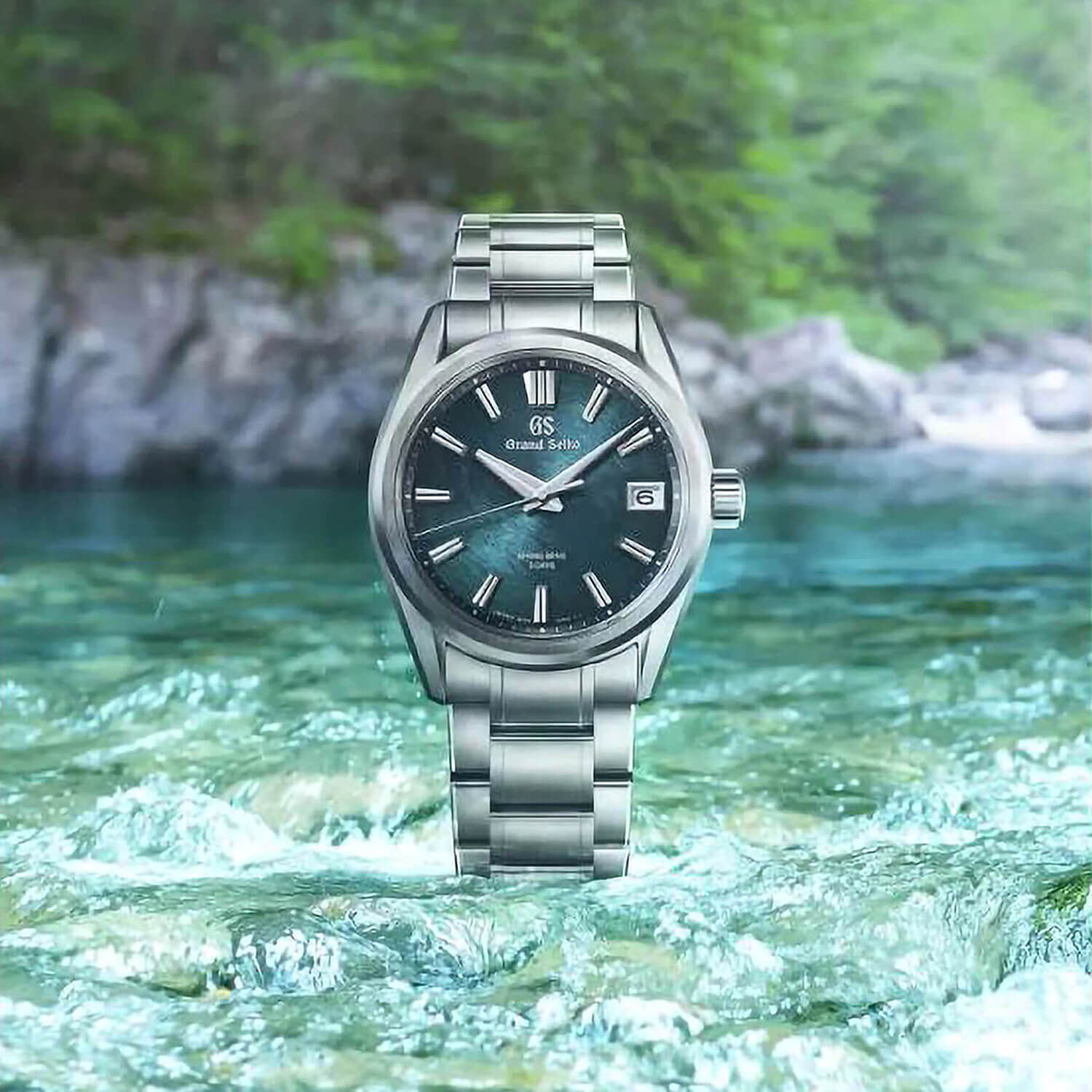 Grand seiko spring drive green dial new arrivals