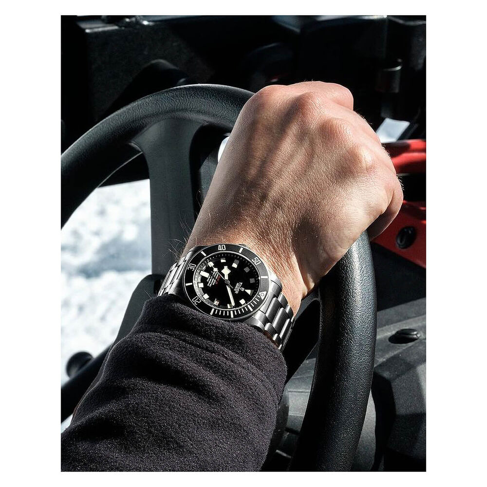 TUDOR Pelagos men's automatic black dial bracelet watch image number 5