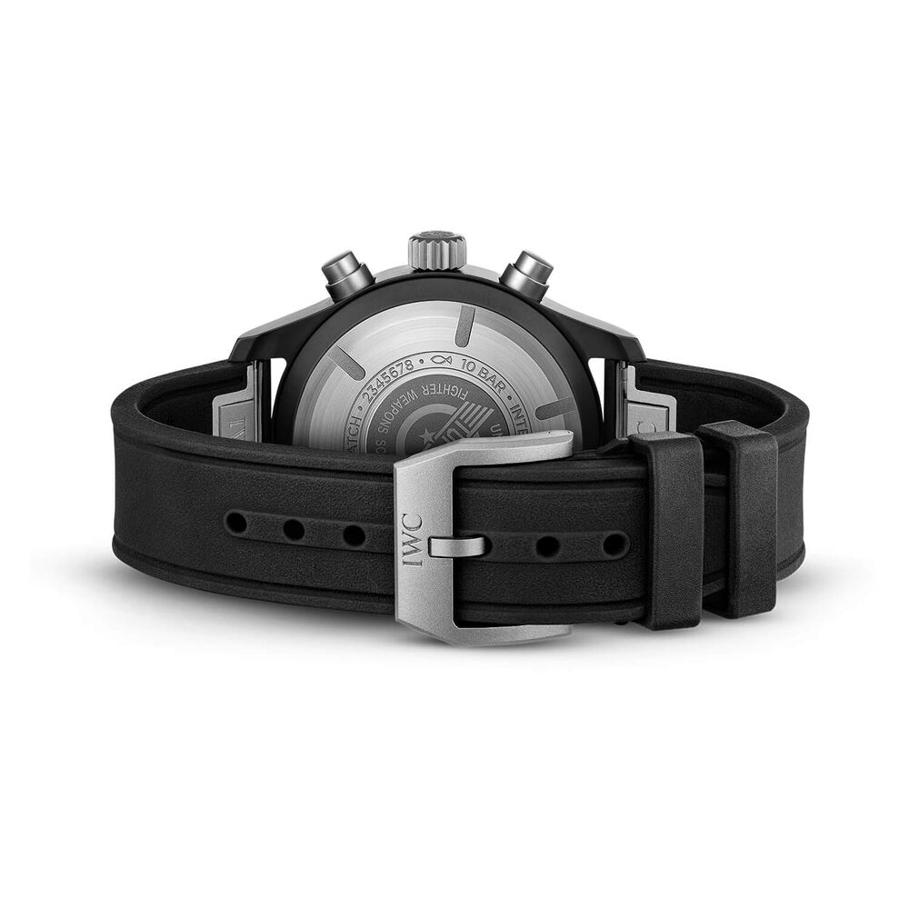 IWC Schaffhausen Pilot's 41mm Top Gun Black Dial Ceramic Case Watch image number 4