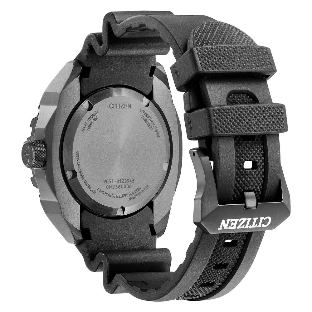 Citizen Promaster Dive Automatic Blue Dial Black Strap Watch image number 1