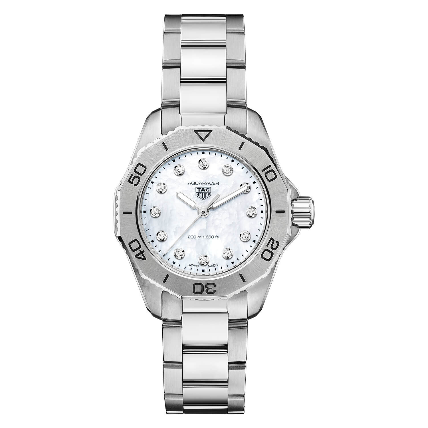 Tag heuer aquaracer ladies diamond clearance
