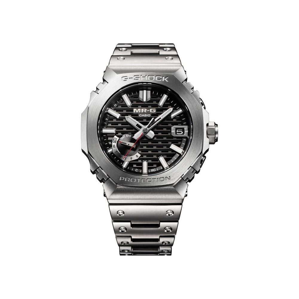 G-SHOCK MR-G 49.5mm Dial Black Titanium Bracelet Watch image number 0