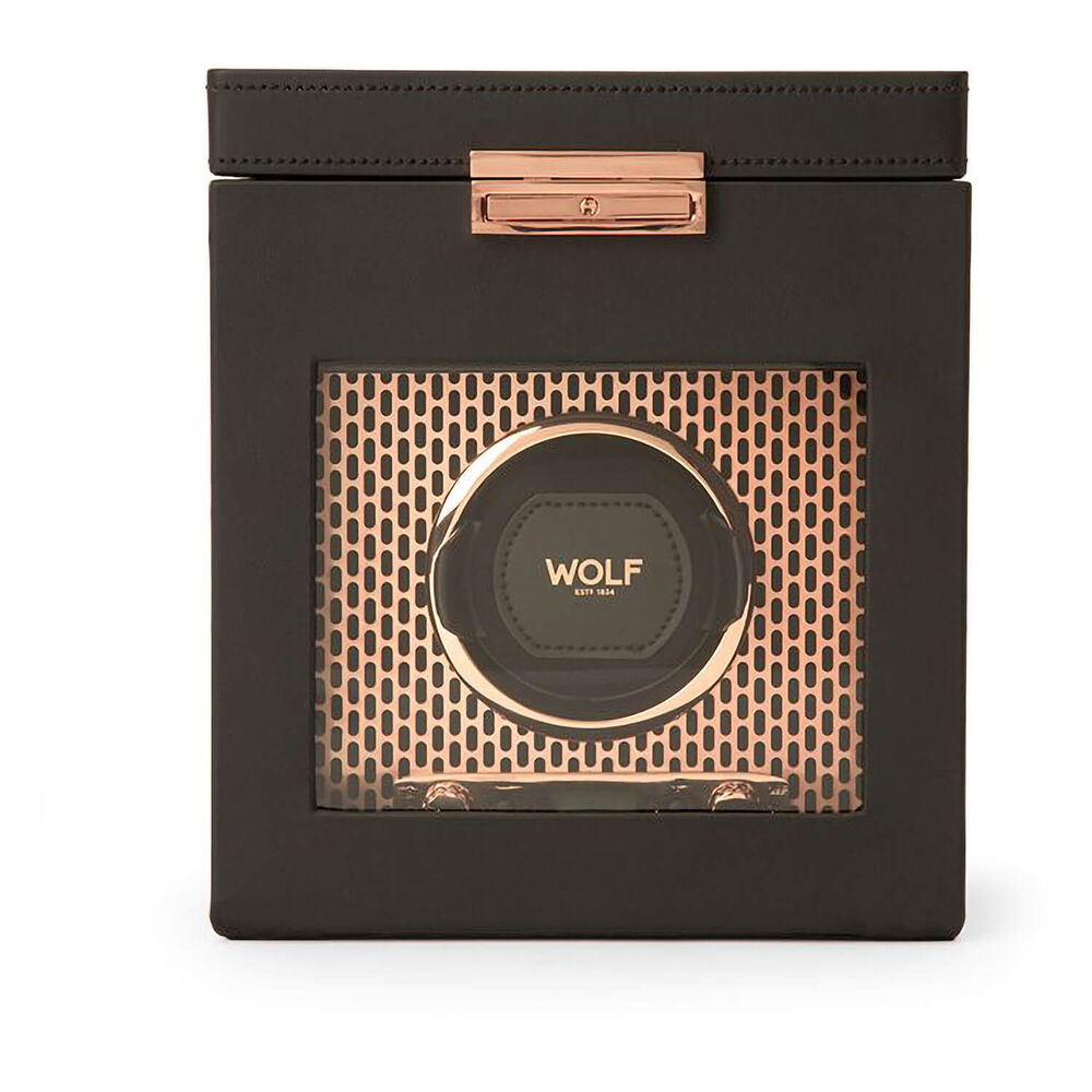 WOLF AXIS Single Copper Watch Winder image number 0