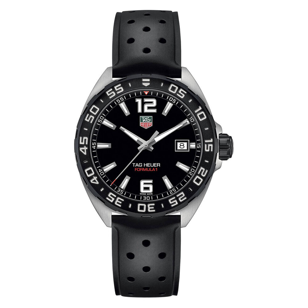 TAG Heuer Formula 1 men's black strap watch